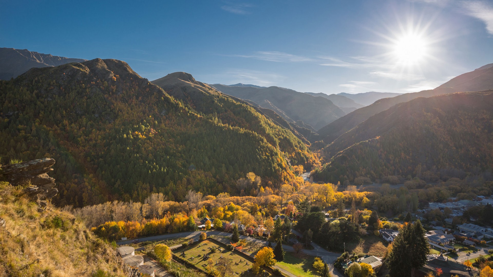 Views over Arrowtown