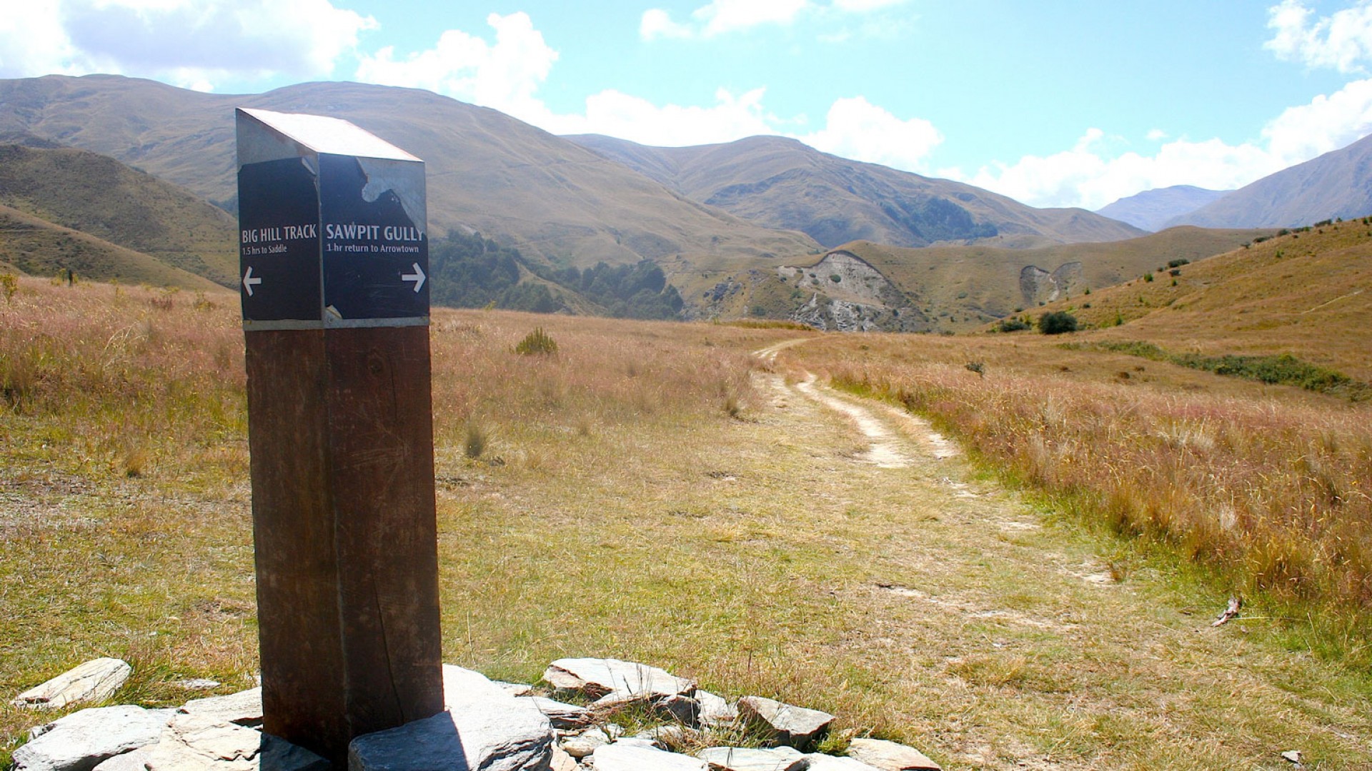 At the top on Eichardts Flat