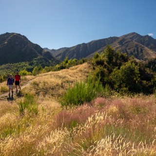 Hill walk above Arrowtown